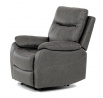 Polohovací křeslo, šedá, látka vintage, TV-4092 GREY3