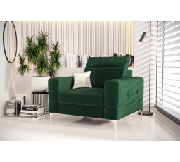 Kreslo čalúnené MALIBU 104 cm - zelená