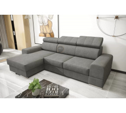 Rohová sedacia súprava ROYAL MINI 260×160 - voliteľný odtieň, ľavá