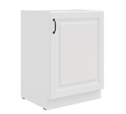 Dolná skrinka STILO - 60 D 1F BB, Biela/Biela