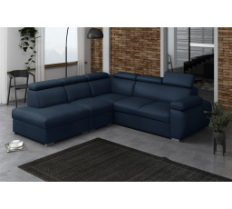 Rohová sedacia súprava Bodie II ľavá modrá