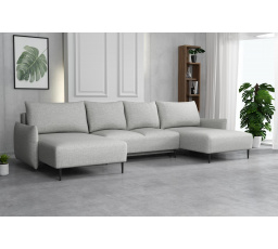 Sedacia súprava Santino U svetlo sivá