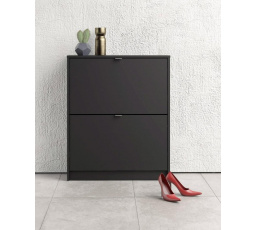 Botník FLAP 005 2KL, Čierny