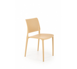 Jedálenská stolička stohovateľná K514, oranžová