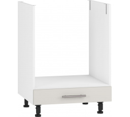 VENTO DP-60/82 spodná skrinka pre vstavanú rúru čelo: kašmír (1p=1ks) zásuvka