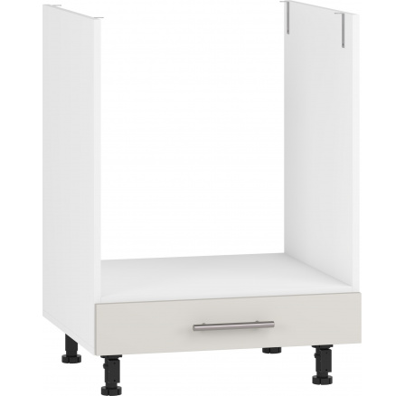 VENTO DP-60/82 spodná skrinka pre vstavanú rúru čelo: kašmír (1p=1ks) zásuvka