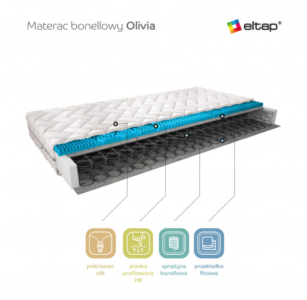 Matrac Olivia 90x200 Silk Silk bonell Matrac Olivia 90x200 Silk Silk bonell