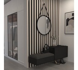 Zrkadlo Grace na pásku, 60cm