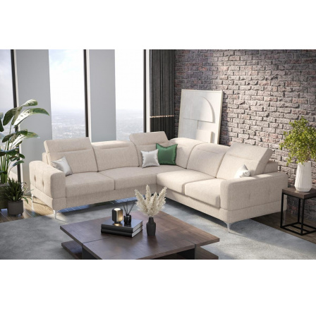 Rohová sedacia súprava MALIBU MAX 250x250 - ľavá, béžová