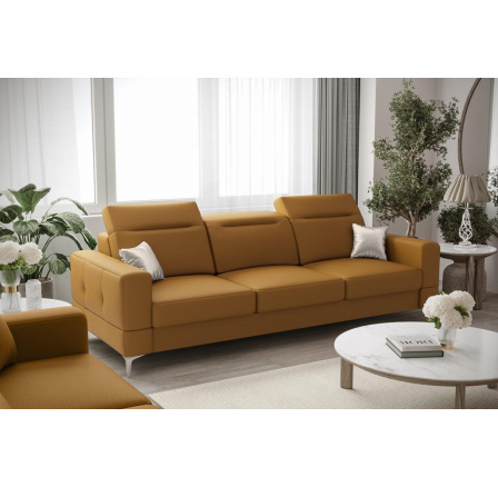 Sofa MALIBU III 245 cm prírodná koža - prírodná koža - voliteľná farba Sofa MALIBU III 245 cm prírodná koža - prírodná koža - voliteľná farba