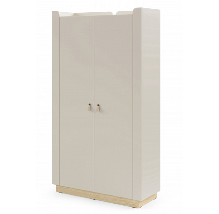 Šatní skriňa SALERNO SA-1, Macadamia/Dub Mavelie