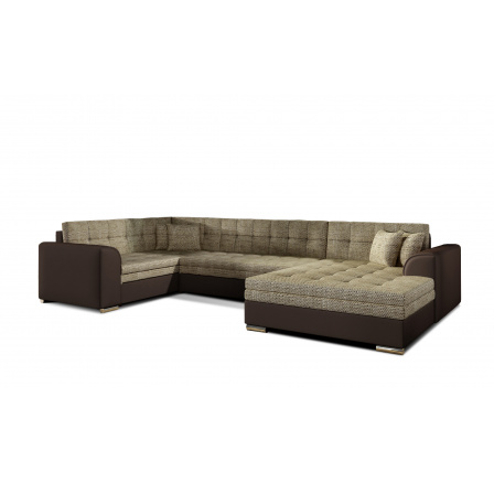 Rohová sedacia súprava DAMARIO, Berlin 03/Soft 66, pravá