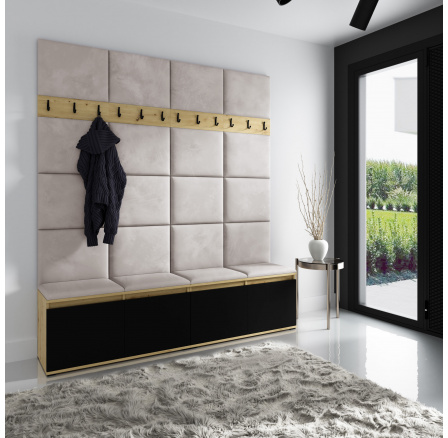 Predsieňová stena EMI 4, Trinity 01/Artisan+black Predsieňová stena EMI 4, Trinity 01/Artisan+black