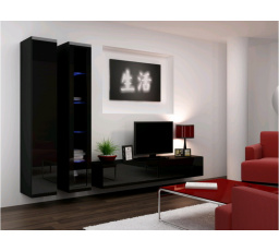 Obývacia stena VIGO 3 - čierna