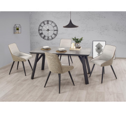 Jedálenský stôl HALIFAX, sivý