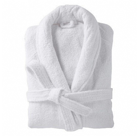 Hotelový froté župan biely XL Hotelový froté župan biely XL
