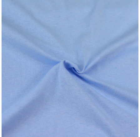Jersey prestieradlo svetlomodré 120x200