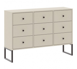 Komoda LINEA 9S, Kašmír/Čierna