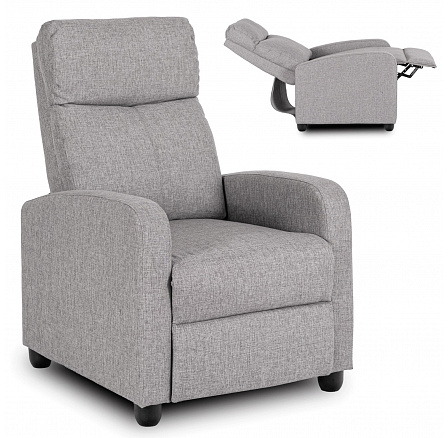 Rozkladacie kreslo DANNY Sivé