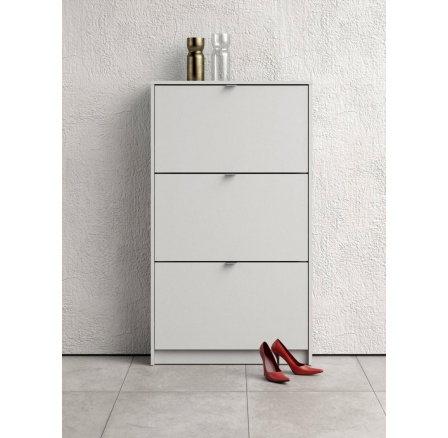 Botník FLAP 006 3KL, Biely Botník FLAP 006 3KL, Biely