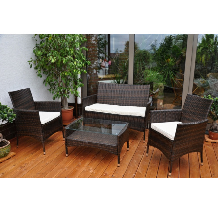 Pohovka AXIN 2 z umelého ratanu