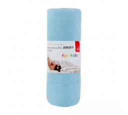 Detská plachta JERSEY modrá - 60 x 120
