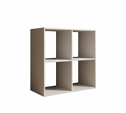 Regál Lenti 2x2 Biela+Biela