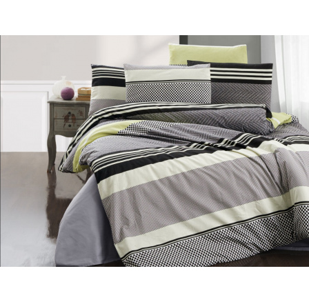 Bavlnená obliečka na vankúš Racing yellow 50x70