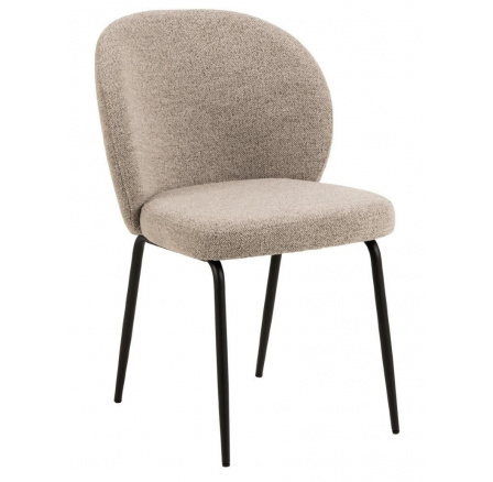 Stolička Patricia béžová tmavá