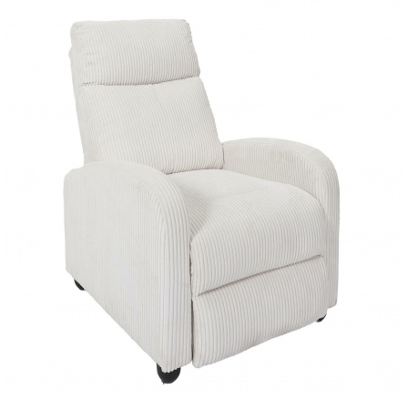 Rozkladacie kreslo Recliner Dream biely menčester Rozkladacie kreslo Recliner Dream biely menčester