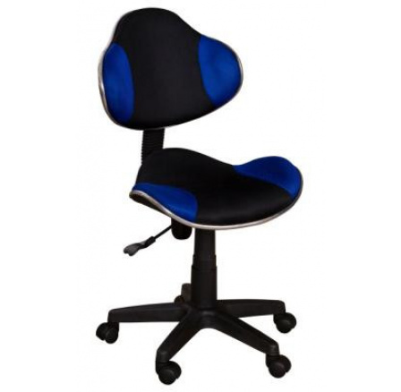 Stolička QZY-G2 čierno-modrá