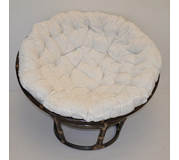 Ratanový papasan 100 cm hnedý - vzhľadové vady