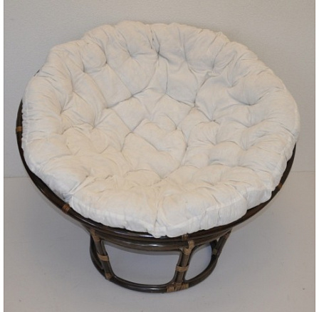 Ratanový papasan 100 cm hnedý - vzhľadové vady