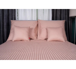 Obliečky bavlnené 100% béžové (súprava) - 200 x 220