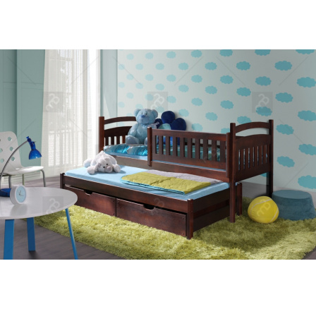 Detská posteľ Amely rozkladacia 80x200 Certifikát