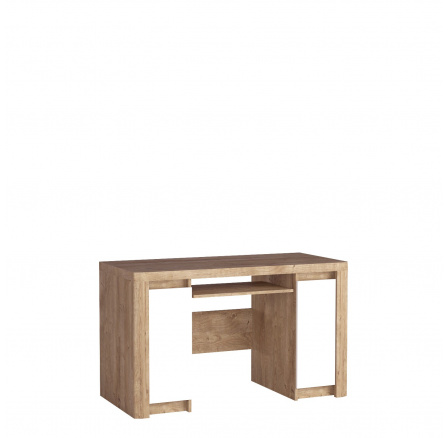 Písací stôl LIVINIO L14 Ribbeck / Biely lesk