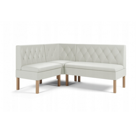 Rohová lavica PRAHA 130x170 Soft 17 UNI