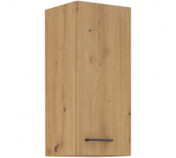 Kuchynská horná skrinka MOLLY 30 G 72 1F, dub artisan