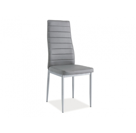 H-261 BIS alu - stolička sivá eko/hliník ( H261BISSSZ ) (S) (K150-Z)