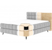 Čalúnená posteľ - boxspring SABENO 140x200, Royal 20