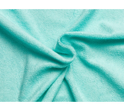 Froté prestieradlo tyrkysové 80x200