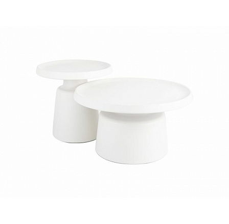 Sada konferenčných stolíkov RHODOS, Svetlosivý mat