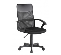 Otočné kreslo čierne QZY-68