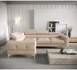 Rohová sedacia súprava TOSCANIA 250x180 - ľavá, béžová
