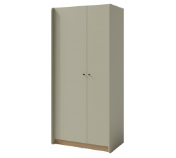 Rohová skriňa ALESSIO AE 3, Eukalyptus/Dub Baltic Dune