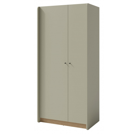 Rohová skriňa ALESSIO AE 3, Eukalyptus/Dub Baltic Dune