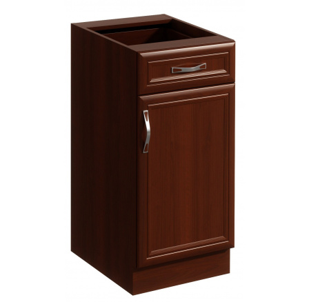 Kuchynská dolná skrinka SYCYLIA D40S1 - Pravá, Orech Milano