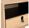 Nočný stolík RAIN 1s, Jackson hickory