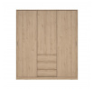 Šatní skriňa SIMPLICITY 148, Jackson hickory