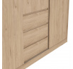 Šatní skriňa SIMPLICITY 148, Jackson hickory